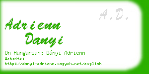adrienn danyi business card